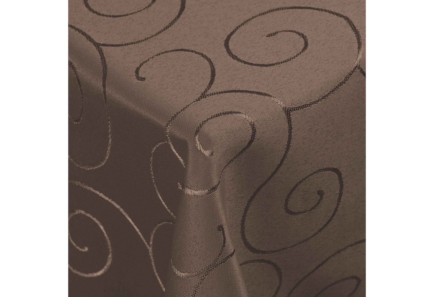 DecoHomeTextil Heimtextilmanufaktur Tischdecke Kringel Circle Tafeldecke Ornamente Damast Tischdecke DecoHomeTextil Heimtextilmanufaktur Tischdecke Kringel Circle Tafeldecke Ornamente Damast Tischdecke von DecoHomeTextil Heimtextilmanufaktur