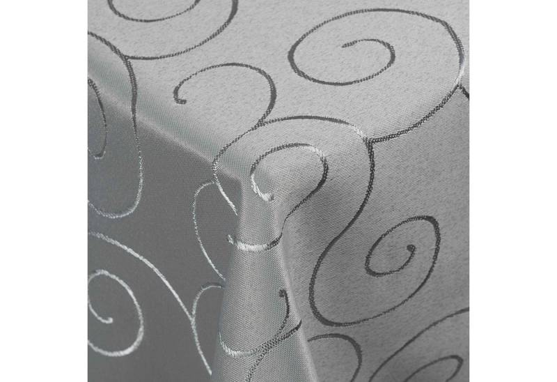 DecoHomeTextil Heimtextilmanufaktur Tischdecke Kringel Circle Tafeldecke Ornamente Damast Tischdecke von DecoHomeTextil Heimtextilmanufaktur