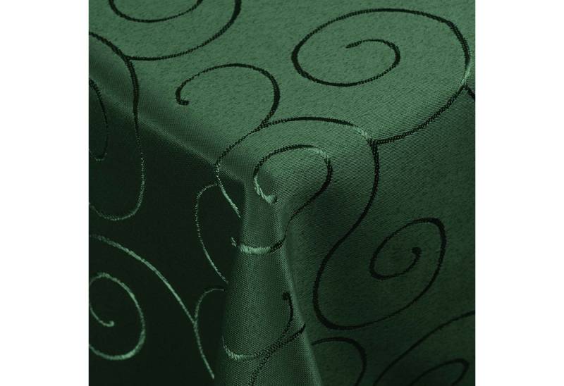 DecoHomeTextil Heimtextilmanufaktur Tischdecke Kringel Circle Tafeldecke Ornamente Damast Tischdecke von DecoHomeTextil Heimtextilmanufaktur