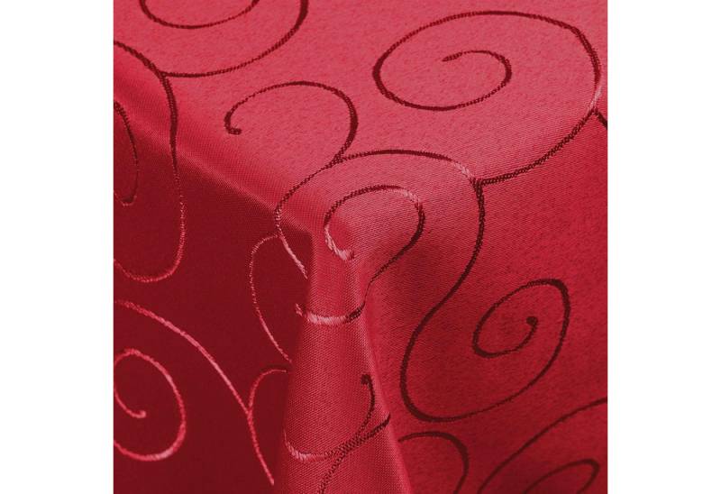DecoHomeTextil Heimtextilmanufaktur Tischdecke Kringel Circle Tafeldecke Ornamente Damast Tischdecke von DecoHomeTextil Heimtextilmanufaktur