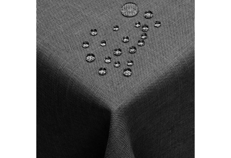 DecoHomeTextil Heimtextilmanufaktur Tischdecke Leinen Optik Tischdecke Tischtuch Abwaschbar Wasserabweisend von DecoHomeTextil Heimtextilmanufaktur