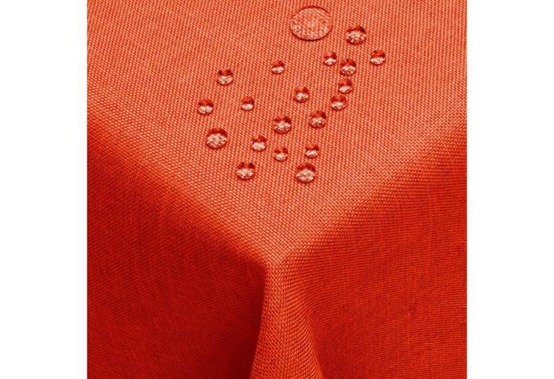 DecoHomeTextil Heimtextilmanufaktur Tischdecke Leinen Optik Tischdecke Tischtuch Abwaschbar Wasserabweisend von DecoHomeTextil Heimtextilmanufaktur
