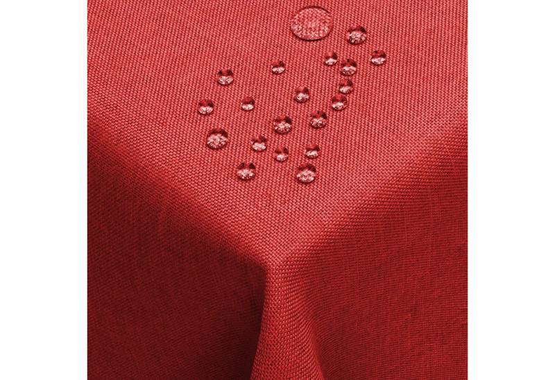 DecoHomeTextil Heimtextilmanufaktur Tischdecke Leinen Optik Tischdecke Tischtuch Abwaschbar Wasserabweisend von DecoHomeTextil Heimtextilmanufaktur