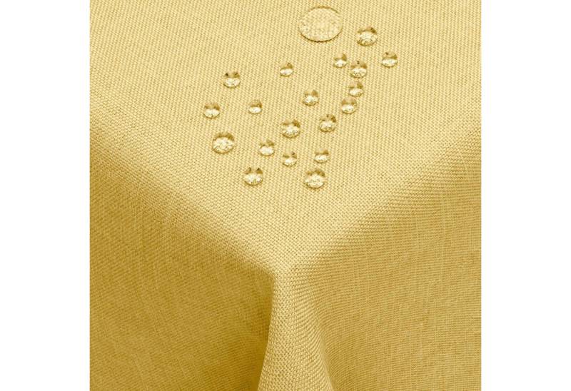 DecoHomeTextil Heimtextilmanufaktur Tischdecke Leinen Optik Tischdecke Tischtuch Abwaschbar Wasserabweisend von DecoHomeTextil Heimtextilmanufaktur