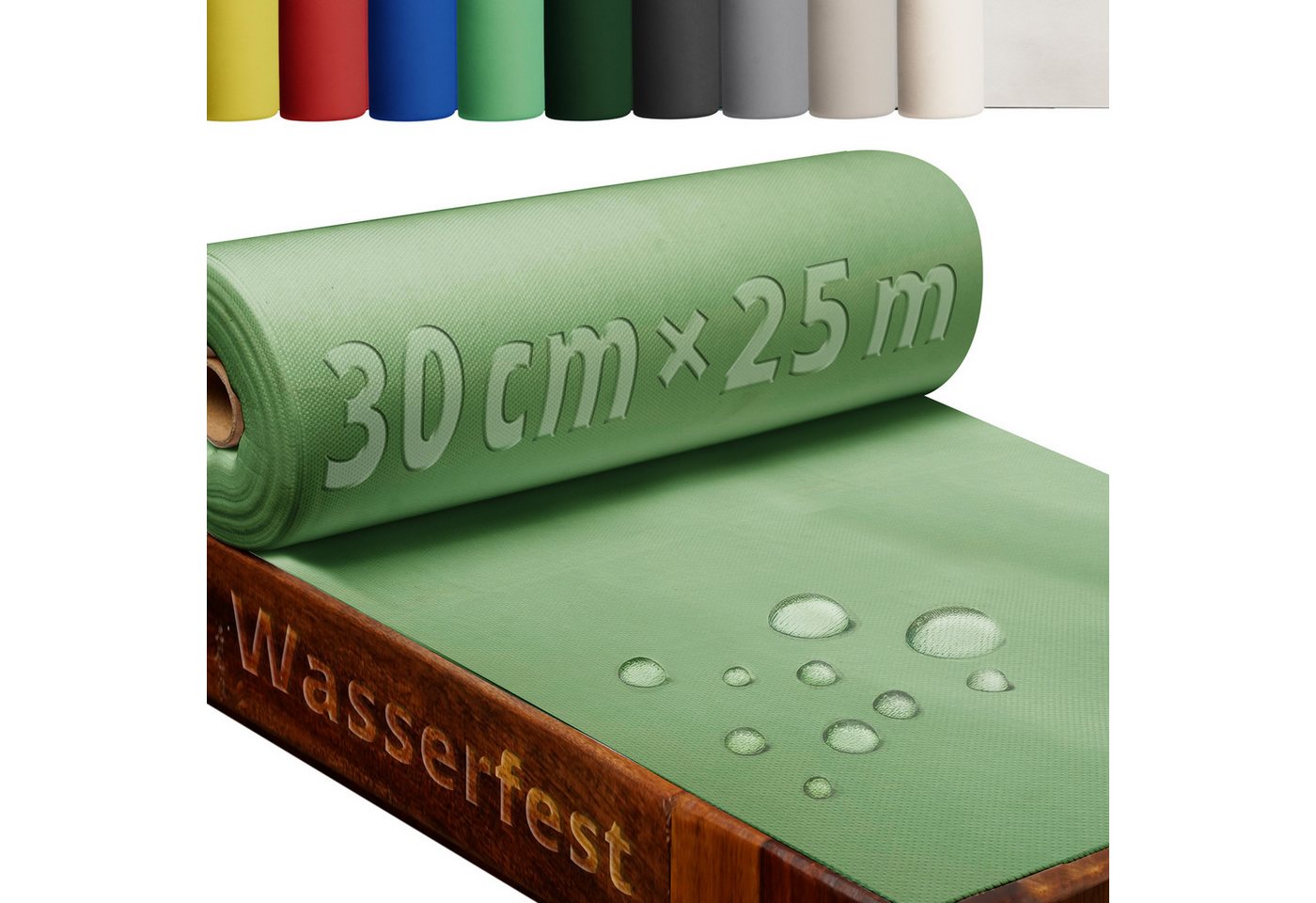 DecoHomeTextil Heimtextilmanufaktur Tischdecke Rolle Vliesstoff Tischläufer Vlies wasserabweisend von DecoHomeTextil Heimtextilmanufaktur