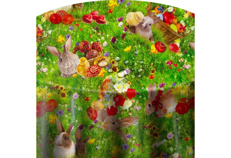 DecoHomeTextil Heimtextilmanufaktur Tischdecke Wachstuch Wachstischdecke Gartentischdecke gefaltet von DecoHomeTextil Heimtextilmanufaktur