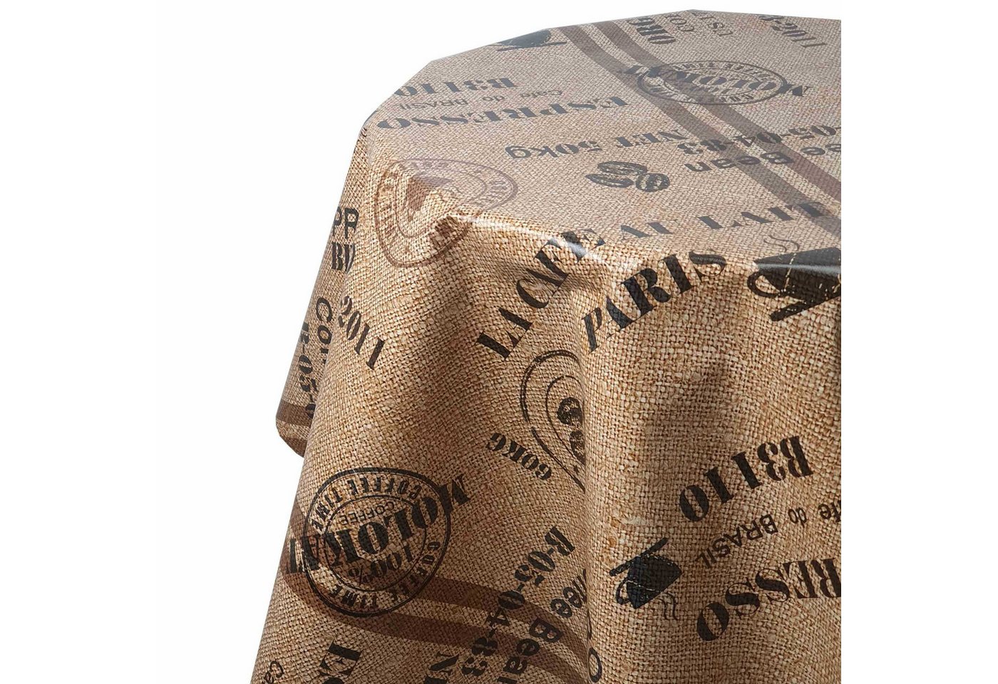 DecoHomeTextil Heimtextilmanufaktur Tischdecke Wachstuch Wachstischdecke Gartentischdecke gefaltet DecoHomeTextil Heimtextilmanufaktur Tischdecke Wachstuch Wachstischdecke Gartentischdecke gefaltet von DecoHomeTextil Heimtextilmanufaktur