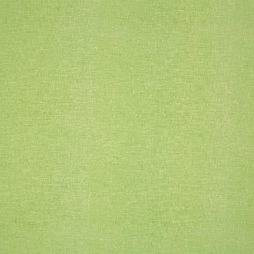 DecoHomeTextil Heimtextilmanufaktur Tischläufer Läufer aus Mischgewebe mit Saumrand Eckig 40 x 140 cm Palma grün Gartentischdecke Wasserabweisend von DecoHomeTextil Heimtextilmanufaktur