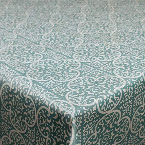 Garden Classic Gartentischdecke Tischdecke Keramik Türkis Breite & Größe wählbar 80 x 100 cm Eckig abwaschbar Garden Classic Gartentischdecke Tischdecke Keramik Türkis Breite & Größe wählbar 80 x 100 cm Eckig abwaschbar von DecoHomeTextil Heimtextilmanufaktur