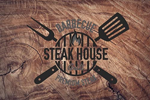 Grillmatte Grillunterlage Bodenschutz Barbecue-Matte Premium Steak 75 x 120 cm Muster wählbar Anti-Rutsch Schwerentflammbar Grillmatte Grillunterlage Bodenschutz Barbecue-Matte Premium Steak 75 x 120 cm Muster wählbar Anti-Rutsch Schwerentflammbar von DecoHomeTextil Heimtextilmanufaktur