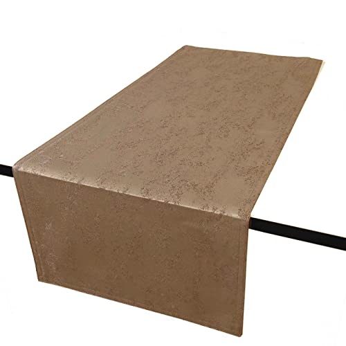 Jacquard Tischdecke Granit Tischläufer Eckig Beige Sand 33 x 160 cm Meliert mit Lotus Effekt Größe & Farbe wählbar Jacquard Tischdecke Granit Tischläufer Eckig Beige Sand 33 x 160 cm Meliert mit Lotus Effekt Größe & Farbe wählbar von DecoHomeTextil Heimtextilmanufaktur