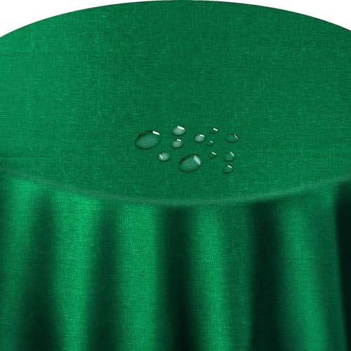 Tischdecke 100% Polyester mit Antirutsch-Funktion Uni Dunkelgrün Rund 80 cm Tischwäsche Tischdecke 100% Polyester mit Antirutsch-Funktion Uni Dunkelgrün Rund 80 cm Tischwäsche von DecoHomeTextil Heimtextilmanufaktur