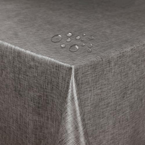 Tischdecke 100% Polyester mit Antirutsch-Funktion Uni Grau Anthrazit Rechteckig 110 x 80 cm Tischwäsche Tischdecke 100% Polyester mit Antirutsch-Funktion Uni Grau Anthrazit Rechteckig 110 x 80 cm Tischwäsche von DecoHomeTextil Heimtextilmanufaktur