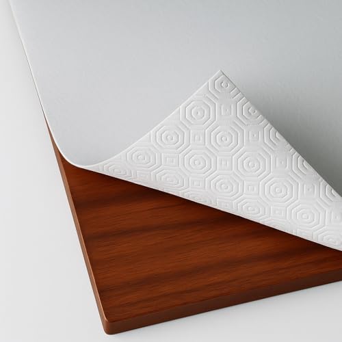 DecoHomeTextil Heimtextilmanufaktur Tischpolster Tischschoner Tischbelag Tischschutz Breite & Länge wählbar Weiß 80 x 250 cm Eckig Schutzbelag Schoner von DecoHomeTextil Heimtextilmanufaktur