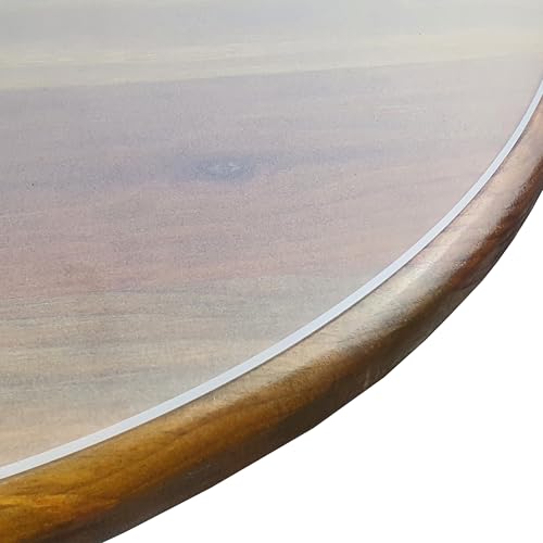 Transparent Tischfolie Schutzfolie Folie leicht mattiert Abgeschrägte V-Kante Rund 120 cm Tischdecke Maschinenzuschnitt geruchsneutral Transparent Tischfolie Schutzfolie Folie leicht mattiert Abgeschrägte V-Kante Rund 120 cm Tischdecke Maschinenzuschnitt geruchsneutral von DecoHomeTextil Heimtextilmanufaktur