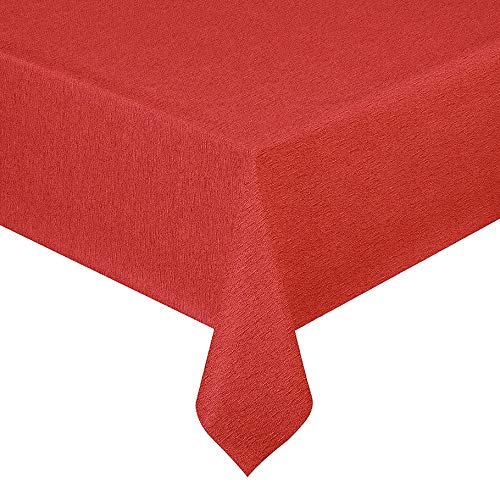 Wachstuch Wachstischdecke Tischdecke Gartentischdecke Lack Leinen Rot Breite & Länge wählbar 140 x 140 cm Eckig abwaschbar Wachstuch Wachstischdecke Tischdecke Gartentischdecke Lack Leinen Rot Breite & Länge wählbar 140 x 140 cm Eckig abwaschbar von DecoHomeTextil Heimtextilmanufaktur
