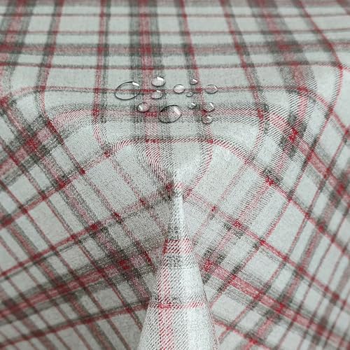 Wachstuch Wachstischdecke Tischdecke Linien Karo Grau Rot Quadratisch 80 x 80 cm abwischbar Wachstuch Wachstischdecke Tischdecke Linien Karo Grau Rot Quadratisch 80 x 80 cm abwischbar von DecoHomeTextil Heimtextilmanufaktur