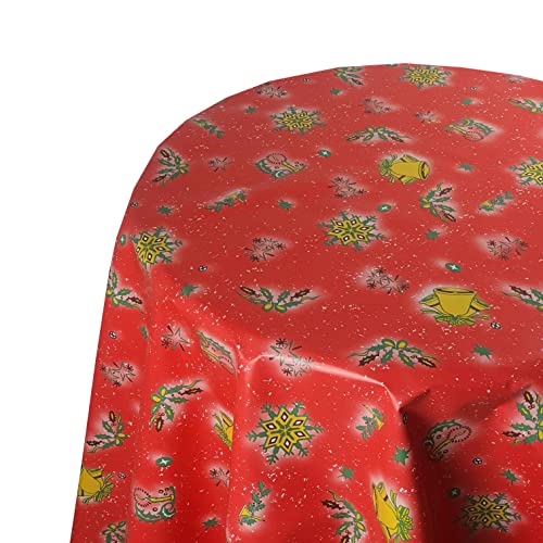 Wachstuch Wachstischdecke Tischdecke Weihnachten Weihnachten Kerze Rot Rund 100 cm abwaschbar Weihnachtstischdecke Wachstuch Wachstischdecke Tischdecke Weihnachten Weihnachten Kerze Rot Rund 100 cm abwaschbar Weihnachtstischdecke von DecoHomeTextil Heimtextilmanufaktur