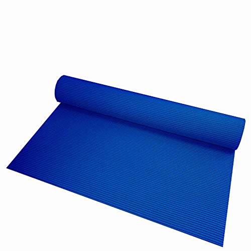 d-c-fix Bodenbelag Breite 130 cm Länge und Farbe wählbar - Uni Blau Einfarbig - ECKIG 130 x 160 BZW. 160x130 cm für Küche, Bad, Garten, Badvorleger … von DecoHomeTextil Heimtextilmanufaktur