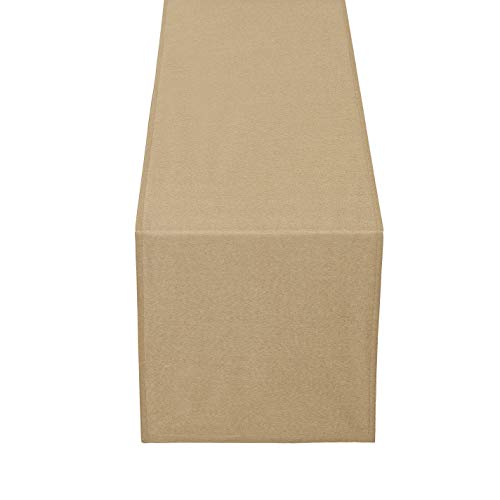 Leinen Optik Tischläufer Läufer Eckig 40 x 140 cm Beige Sand Abwaschbar Wasserabweisend Fleckschutz Pflegeleicht mit Saumrand Leinen Optik Tischläufer Läufer Eckig 40 x 140 cm Beige Sand Abwaschbar Wasserabweisend Fleckschutz Pflegeleicht mit Saumrand von DecoHomeTextil Heimtextilmanufaktur