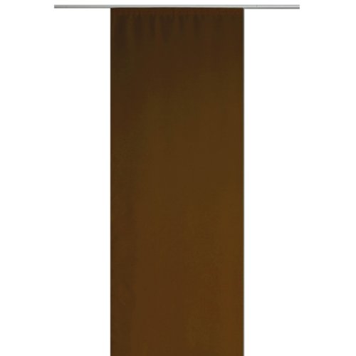 Flächenvorhang Breite ca. 60 x 245 cm Braun von DecoHomeTextil
