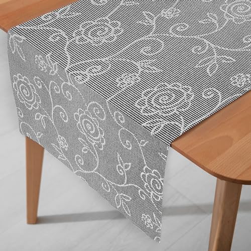 Miami 3D Druck Tischläufer Tablerunner Breite 40 cm Länge und Farbe wählbar Mediterran Grau 40 x 100 cm Miami 3D Druck Tischläufer Tablerunner Breite 40 cm Länge und Farbe wählbar Mediterran Grau 40 x 100 cm von DecoHomeTextil Heimtextilmanufaktur