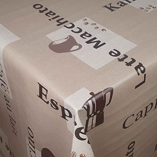 d-c-fix Wachstuch Wachstischdecke Gartentischdecke Tischdecke Kaffee Beige Cappuccino Espresso Breite & Länge wählbar 120 x 160 cm abwaschbar Eckig d-c-fix Wachstuch Wachstischdecke Gartentischdecke Tischdecke Kaffee Beige Cappuccino Espresso Breite & Länge wählbar 120 x 160 cm abwaschbar Eckig von DecoHomeTextil Heimtextilmanufaktur