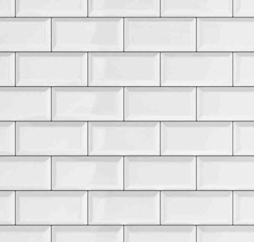 d-c-fix Ceramics Meterware Wandbelag Tapete Fliesen Wanddekoration Muster und Größe wählbar 67,5 cm x 170 cm Subway Tiles 270-0171 abwaschbar von DecoHomeTextil