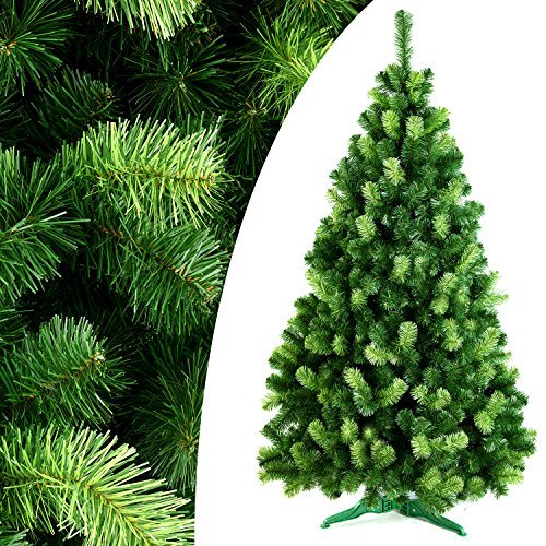 DecoKing 120 cm Künstlicher Weihnachtsbaum Tannenbaum Christbaum Tanne Daria Weihnachtsdeko von DecoKing