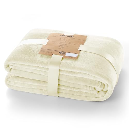DecoKing Kuscheldecke 160x210 cm Ecru Decke Microfaser Tagesdecke Fleece weich sanft kuschelig weich sanft kuschelig Ivory Elfenbein Mic DecoKing Kuscheldecke 160x210 cm Ecru Decke Microfaser Tagesdecke Fleece weich sanft kuschelig weich sanft kuschelig Ivory Elfenbein Mic von DecoKing