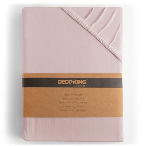 DecoKing Spannbettlaken 120x200 140x200 cm 100% gekämmte Baumwolle Lila Spannbetttücher Jersey Boxspringbett Amber 120 x 200 140 x 200 DecoKing Spannbettlaken 120x200 140x200 cm 100% gekämmte Baumwolle Lila Spannbetttücher Jersey Boxspringbett Amber 120 x 200 140 x 200 von DecoKing