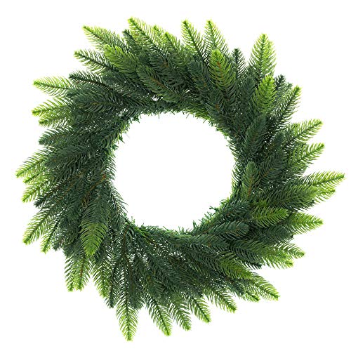DecoKing Weihnachtskranz Adventskranz Weihnachtsdeko Türkranz Tischkranz aus Kunststoff Weihnachten Dekoration 50 cm Fichte Lux Shadow DecoKing Weihnachtskranz Adventskranz Weihnachtsdeko Türkranz Tischkranz aus Kunststoff Weihnachten Dekoration 50 cm Fichte Lux Shadow von DecoKing