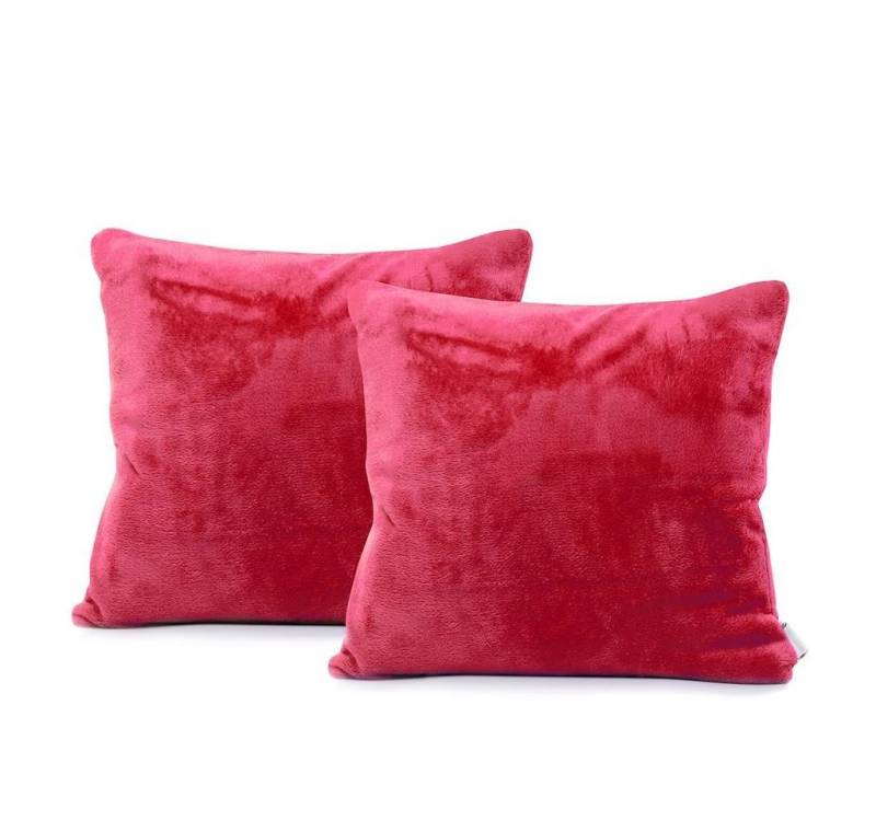 DecoKing Kissenbezug Kissen Kissenbezug mehre Größen Farben Wohnzimmer Dekokissen, (2 Stück), Sparset von DecoKing