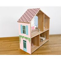Original Wandtattoo-Set Für Ikea Flisat Puppenhaus von DecoLandiaPrints