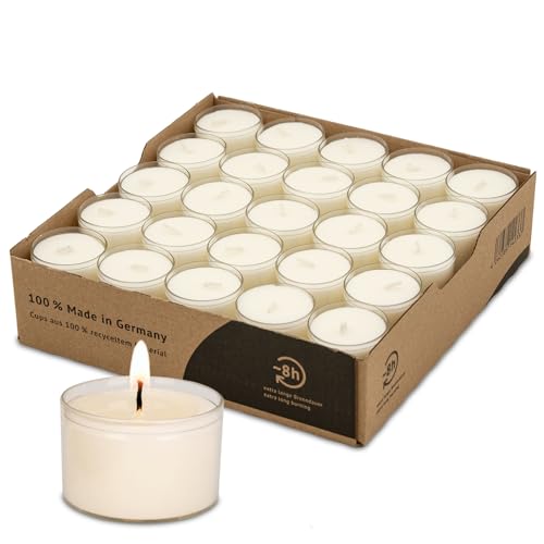 DecoLite: Teelichter Nightlights (50er Pack) - transparent von DecoLite