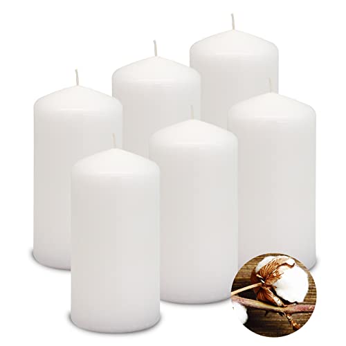 Duft-Stumpenkerze Duftkerze Duft Stumpen 13 cm Aroma - 40h div. Düfte RAL Zertifiziert Pillar Candle Aroma + gratis Feuerzeug - Deutsche Markenherstellung (Baumwolle) von DecoLite