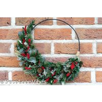 Festlicher Advent Weihnachtstrockenblumenkranz Klassik Winter Boho/Blumenring Viel Blumen/Christmas Loop/Bohemian Dried Flower Loop/Geschenk Festlicher Advent Weihnachtstrockenblumenkranz Klassik Winter Boho/Blumenring Viel Blumen/Christmas Loop/Bohemian Dried Flower Loop/Geschenk von DecoLoopVibes