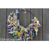 Osterkranz Trockenblumenkranz Sommer Frühling/Bunter Blumenring Mit Ostereiern/Viel Blumen/Bohokranz Eukalyptus Türkranz Loop Hoop/Geschenk Osterkranz Trockenblumenkranz Sommer Frühling/Bunter Blumenring Mit Ostereiern/Viel Blumen/Bohokranz Eukalyptus Türkranz Loop Hoop/Geschenk von DecoLoopVibes