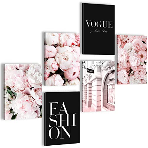 DecoMe Poster Set - Fashion - OHNE RAHMEN -Wohnzimmer Schlafzimmer Mädchenzimmer - Made in Germany – Mode – N016060b DecoMe Poster Set - Fashion - OHNE RAHMEN -Wohnzimmer Schlafzimmer Mädchenzimmer - Made in Germany – Mode – N016060b von DecoMe