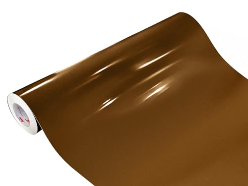 DecoMeister Möbelfolie selbstklebend 100x50 cm | Einfarbig Klebefolie für Möbel | Klebefolie Möbel – einfache Anwendung, ideal für die Renovierung von Küche oder Bad | Möbelfolie | Kupfer Hochglanz DecoMeister Möbelfolie selbstklebend 100x50 cm | Einfarbig Klebefolie für Möbel | Klebefolie Möbel – einfache Anwendung, ideal für die Renovierung von Küche oder Bad | Möbelfolie | Kupfer Hochglanz von DecoMeister
