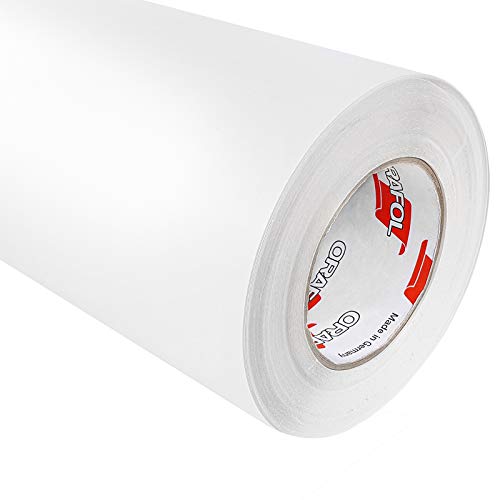 DecoMeister Schutzfolie selbstklebend 100x100 cm | Möbelschutzfolie aus PVC – wasserfest und pflegeleicht | Wandschutzfolie gegen Kratzer und Flecken | Klebefolie für Möbeln | Durchsichtig Matt von DecoMeister