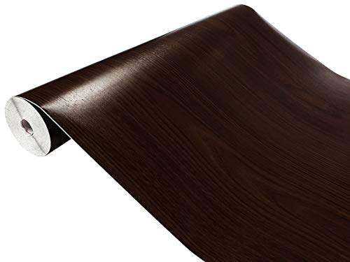 DecoMeister Klebefolie in Holz-Optik Holzfolien Deko-Folien Holzdekor Selbstklebefolie Möbelfolie Selbstklebend Fertigrolle Holz Folie für Möbel Dark Maron 67,5x490 cm DecoMeister Klebefolie in Holz-Optik Holzfolien Deko-Folien Holzdekor Selbstklebefolie Möbelfolie Selbstklebend Fertigrolle Holz Folie für Möbel Dark Maron 67,5x490 cm von DecoMeister