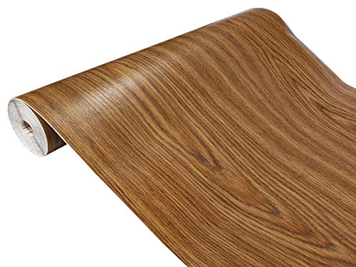 DecoMeister Klebefolie in Holz-Optik Holzfolien Deko-Folien Holzdekor Selbstklebefolie Möbelfolie Selbstklebend Fertigrolle Holz Folie für Möbel Eiche Hell 45x990 cm DecoMeister Klebefolie in Holz-Optik Holzfolien Deko-Folien Holzdekor Selbstklebefolie Möbelfolie Selbstklebend Fertigrolle Holz Folie für Möbel Eiche Hell 45x990 cm von DecoMeister