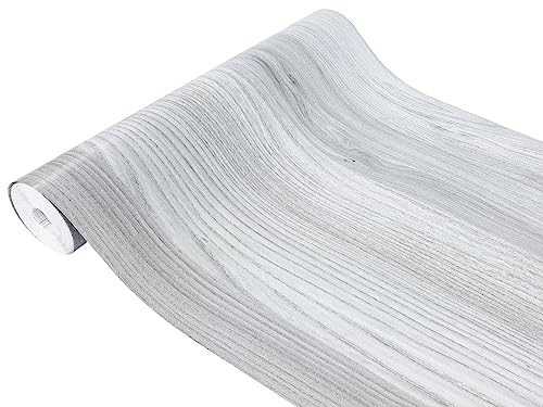 DecoMeister Klebefolie in Holz-Optik Holzfolien Deko-Folien Holzdekor Selbstklebefolie Möbelfolie Selbstklebend Fertigrolle Holz Folie für Möbel Hellgraue Eiche 67,5x740 cm DecoMeister Klebefolie in Holz-Optik Holzfolien Deko-Folien Holzdekor Selbstklebefolie Möbelfolie Selbstklebend Fertigrolle Holz Folie für Möbel Hellgraue Eiche 67,5x740 cm von DecoMeister