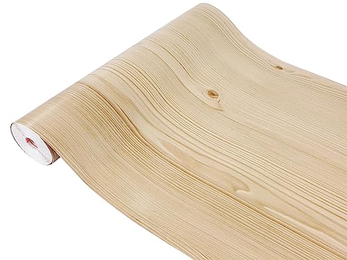 Klebefolie Möbel 90x990 cm | Möbelfolie selbstklebend in Holzoptik | Folie für Möbel zur einfachen Renovierung von Türen, Tischen und Regalen | Klebefolie dekorativ und abwaschbar | Jura Kiefer Klebefolie Möbel 90x990 cm | Möbelfolie selbstklebend in Holzoptik | Folie für Möbel zur einfachen Renovierung von Türen, Tischen und Regalen | Klebefolie dekorativ und abwaschbar | Jura Kiefer von DecoMeister