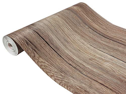 DecoMeister Klebefolie in Holz-Optik Holzfolien Deko-Folien Holzdekor Selbstklebefolie Möbelfolie Selbstklebend Fertigrolle Holz Folie für Möbel Sanremo Eiche Sepia 45x490 cm DecoMeister Klebefolie in Holz-Optik Holzfolien Deko-Folien Holzdekor Selbstklebefolie Möbelfolie Selbstklebend Fertigrolle Holz Folie für Möbel Sanremo Eiche Sepia 45x490 cm von DecoMeister