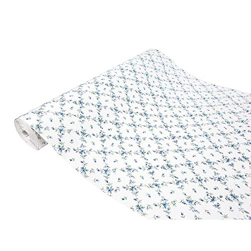 DecoMeister Klebefolie nach Maß Selbstklebefolie Dekorative Folie für Möbel Selbstklebende Möbelfolie Deko-Folien Dekoration Motiv Muster Dekorfolie 45x50 cm Vergissmeinnicht Kleine Blumen Blümchen von DecoMeister