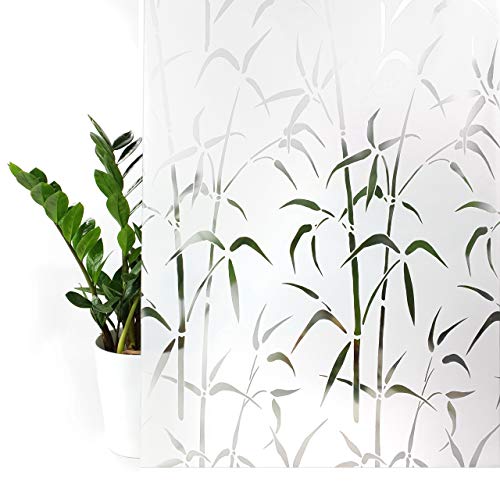 Fensterfolie selbstklebend 45x200 cm | Klebefolie Fenster Sichtschutz mit Dekor-Effekt | Sichtschutzfolie Fenster Lichtdurchlass für mehr Privatsphäre im Bad oder Büro | Bambus Fensterfolie selbstklebend 45x200 cm | Klebefolie Fenster Sichtschutz mit Dekor-Effekt | Sichtschutzfolie Fenster Lichtdurchlass für mehr Privatsphäre im Bad oder Büro | Bambus von DecoMeister