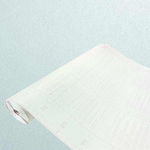 Fensterfolie Blickdicht 45x100 cm | Klebefolie Fenster Sichtschutz | Selbstklebende Fenster Sichtschutzfolie für mehr Privatsphäre und Lichtdurchlässigkeit im Bad oder Büro | Milky von DecoMeister