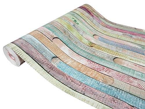 DecoMeister Klebefolie in Holz-Optik Holzfolien Deko-Folien Holzdekor Selbstklebefolie Möbelfolie Selbstklebend Fertigrolle Holz Folie für Möbel Rio 45x490 cm DecoMeister Klebefolie in Holz-Optik Holzfolien Deko-Folien Holzdekor Selbstklebefolie Möbelfolie Selbstklebend Fertigrolle Holz Folie für Möbel Rio 45x490 cm von DecoMeister
